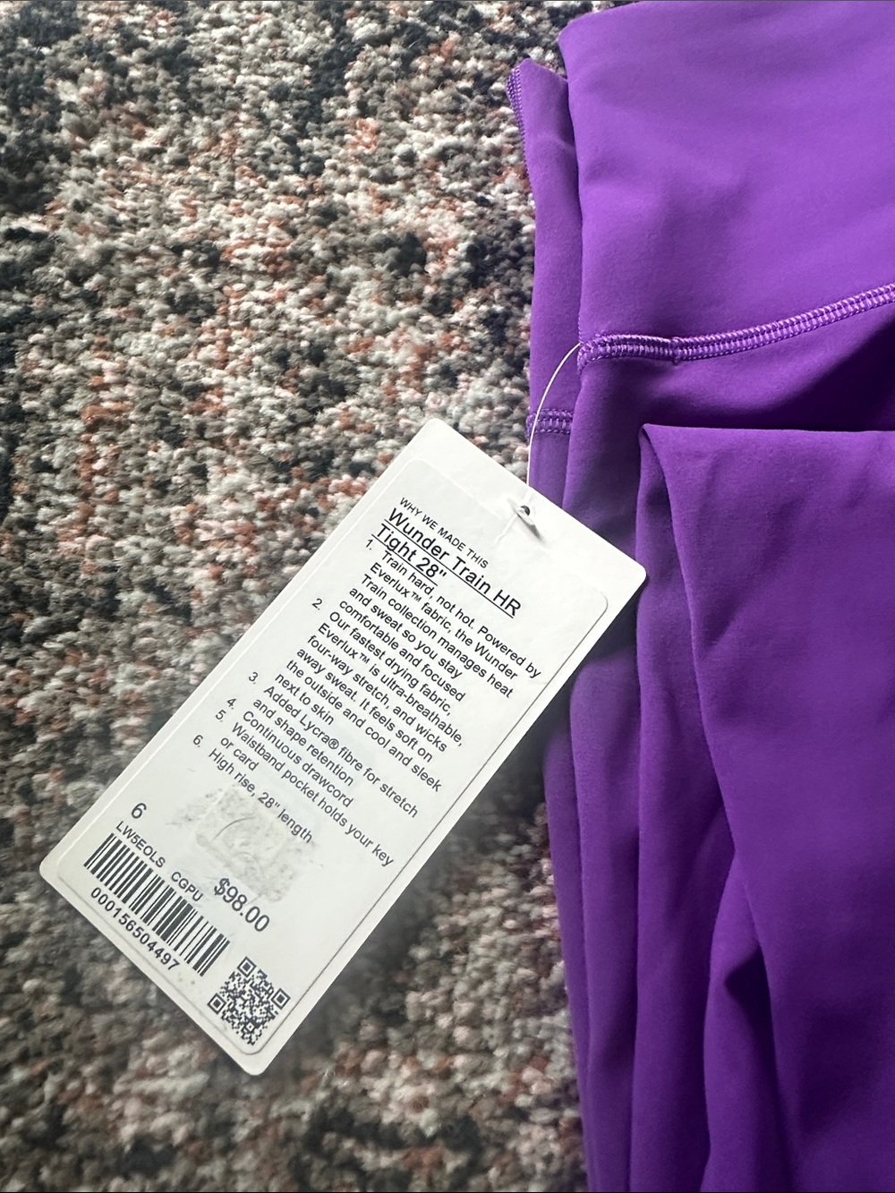 Lululemon Wunder Train HR - Picture 3 of 3